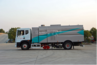 东风HCQ5181TXSEQBEV纯电动洗扫车